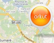 Mapas no Orkut