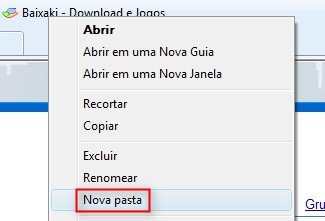 Nova pasta