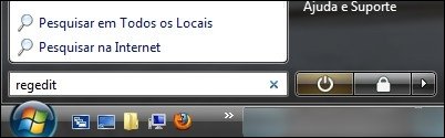 Abrindo o Editor de Registros do Windows