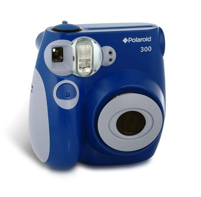 Polaroid Pic-300 na cor azul
