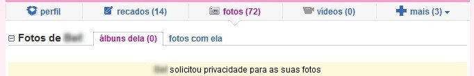 Existe privacidade no Orkut