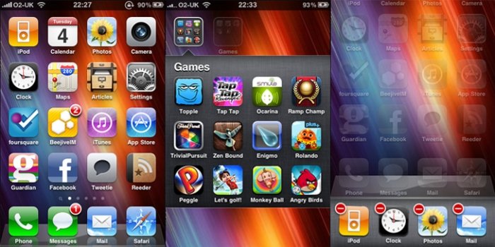 Novidades do Beta 3 do iPhone OS 4.0.