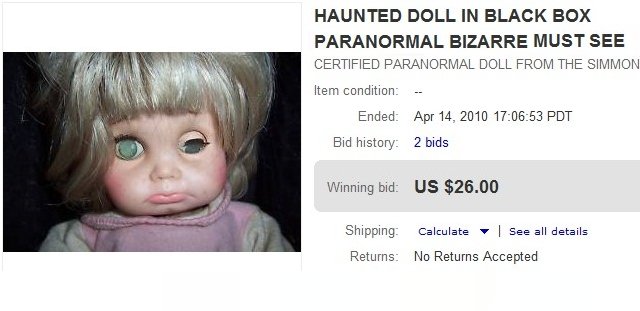 Até parece que alguém vai comprar uma boneca assim...