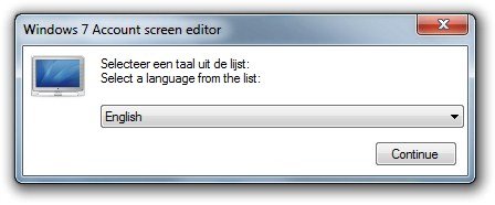 Logon Screen Editor.