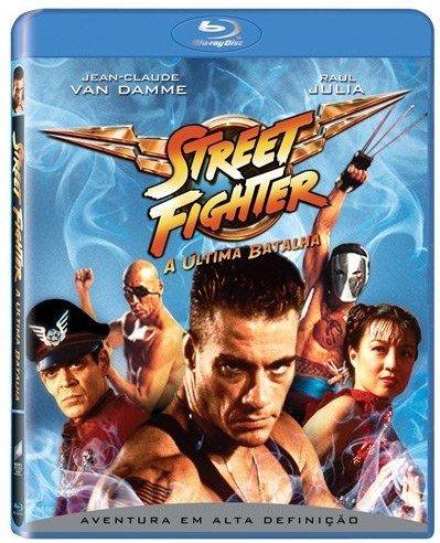 Street Fighter: é jogo, é filme, é Blu-ray.