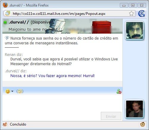 Messenger pelo Hotmail