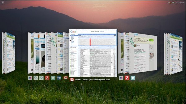 Janelas do Chrome OS