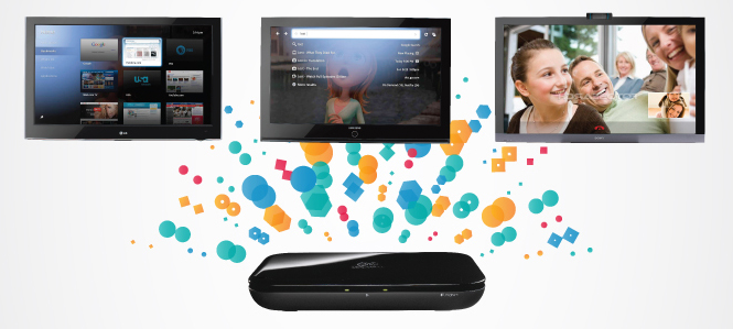 A Logitech é uma das grandes parceiras da Google TV.