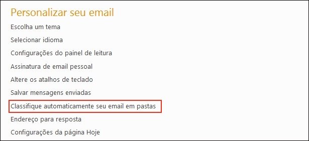 Personalizando email