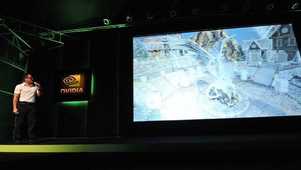 Exibição do 3D PC durante a Computex 2010.