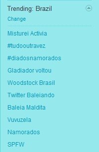 Trending Topics Brasil