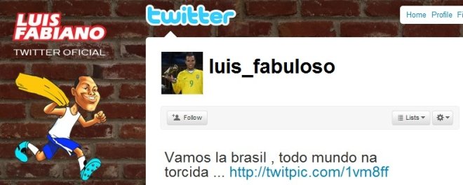 Luis Fabiano também está nessa!