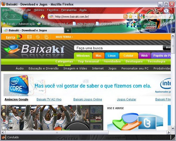 Tema para Mozilla Firefox