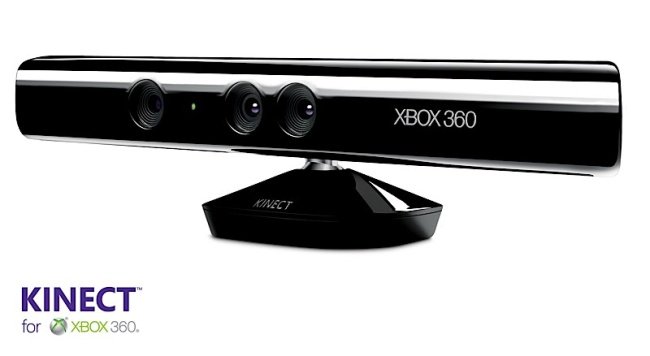 Kinect, foto oficial de divulgação.