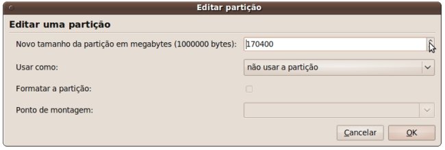 Libere espaço em disco