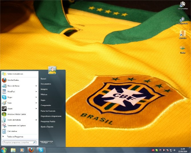 Desktop personalizado: Seleção Brasileira