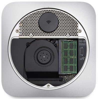 Interior do novo Mac Mini