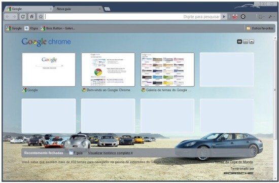 Porsche para Google Chrome