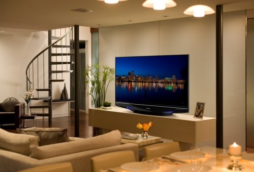Sua sala suporta um TV tão grande?
