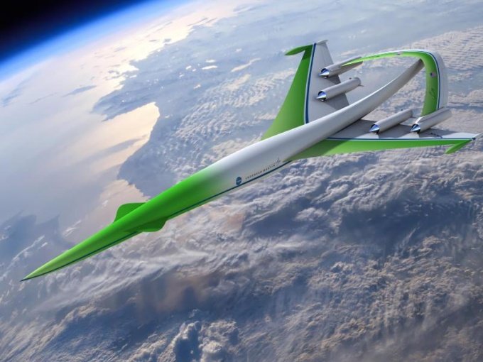 O Supersonic Green Machine. Fonte: NASA