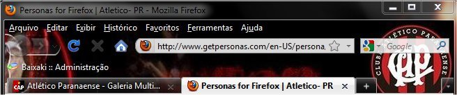 Tema para Mozilla Firefox.