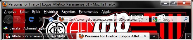 Tema para Mozilla Firefox.