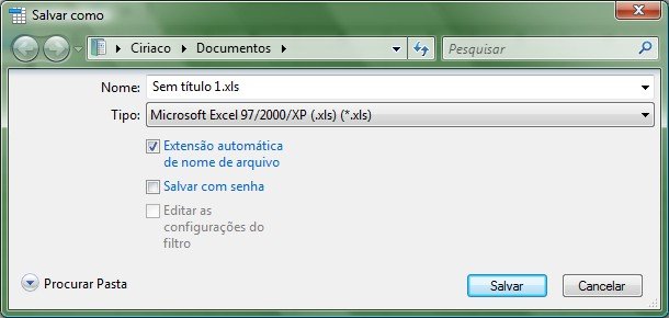 O processo no OpenOffice/BrOffice é semelhante