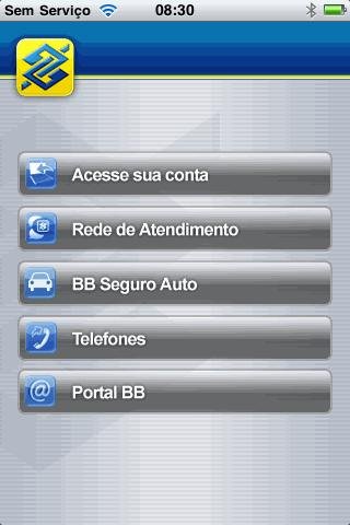 Aplicativo do Banco do Brasil para iPhone