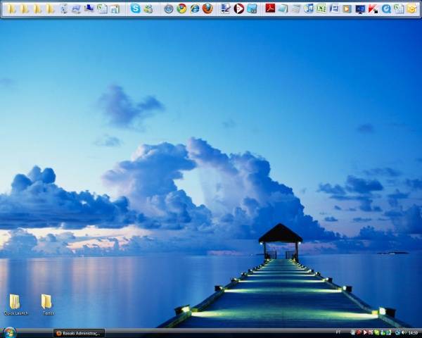 Que tal o Desktop com este dock?