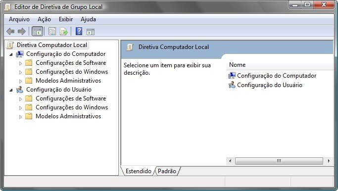 Diretiva de grupo do Windows