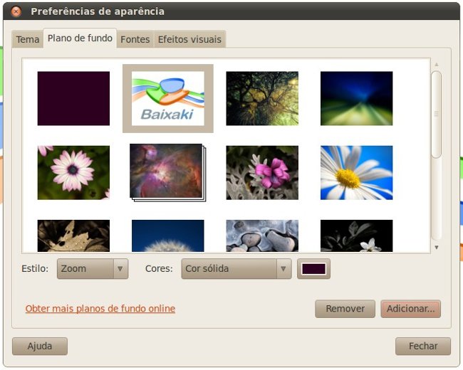 Mudar a tela de logon do Ubuntu