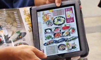 No Japão, iPad é utilizado até para fazer pedidos no restaurante