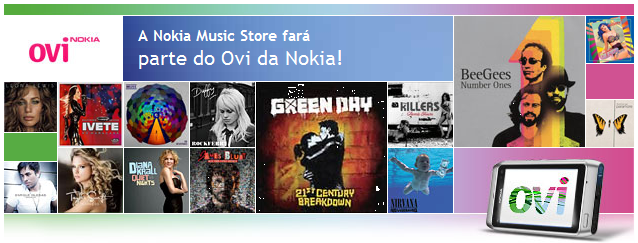 Nokia Music Store vai se tornar Ovi Música