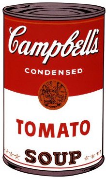 Andy Warhol Campbells Soup Can