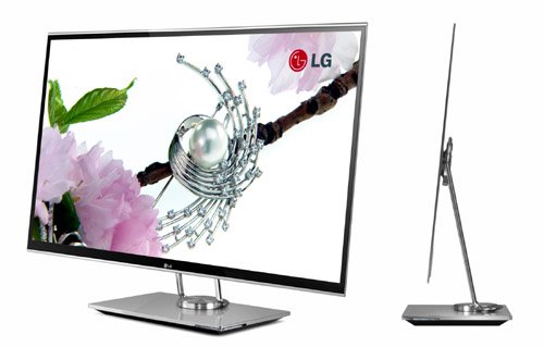 Televisor ultrafino da LG.