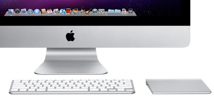 Magic Trackpad, teclado bluetooth e iMac