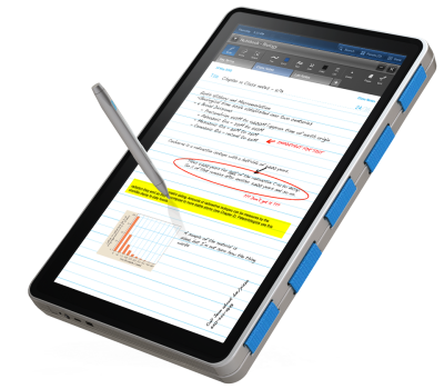 Seu tablet, seu caderno, seu PC portátil