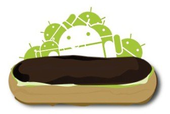 Logo do Android 2.1 Eclair.
