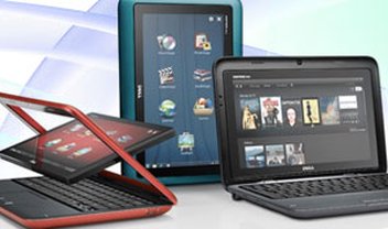 Netbook gira o display para o lado externo da carcaça