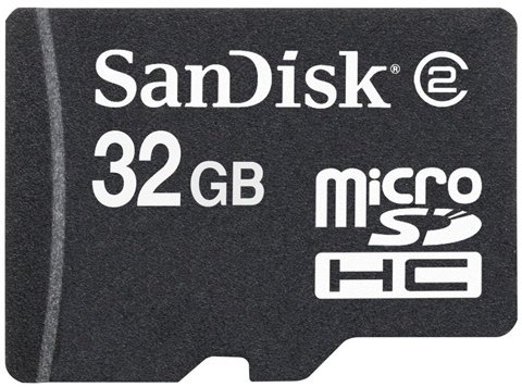 Novo cartão de 32GB.