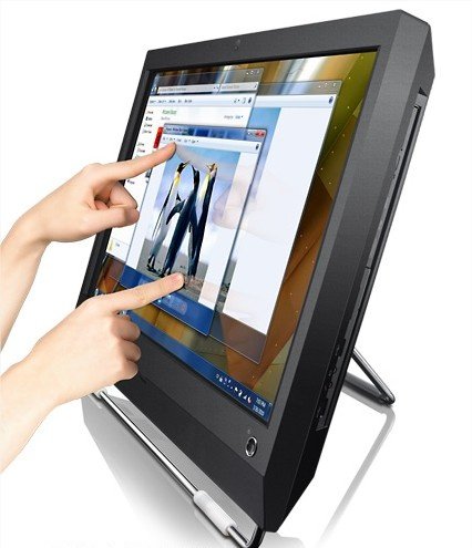 Monitor com tecnologia multitouch