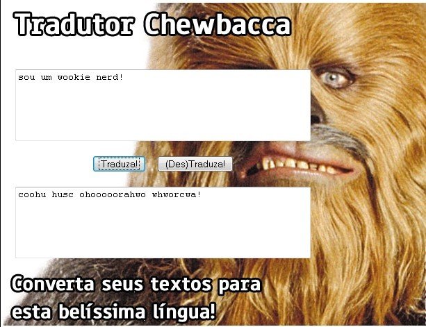 Chewbacca também é nerd