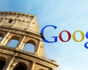 O Google Street View vai à Roma antiga