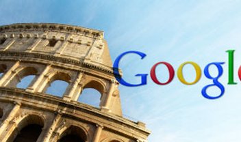 O Google Street View vai à Roma antiga