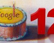 Google completa 12 anos de história