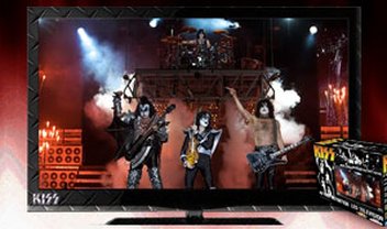 A banda KISS lança TV LED de alta definição