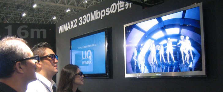 Demonstração do WiMAX2 realizada pela Samsung
