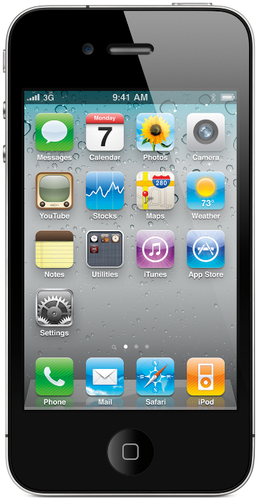 Apple iPhone 4, smartphone com tela capacitiva