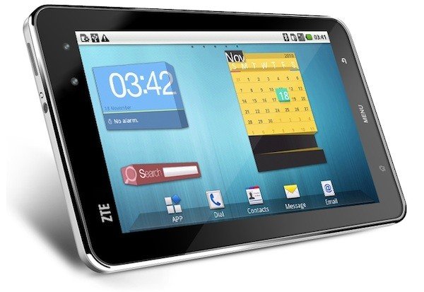 ZTE Light, nova tablet rodando Android 2.1