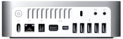 Mac Mini também com Mini DisplayPort